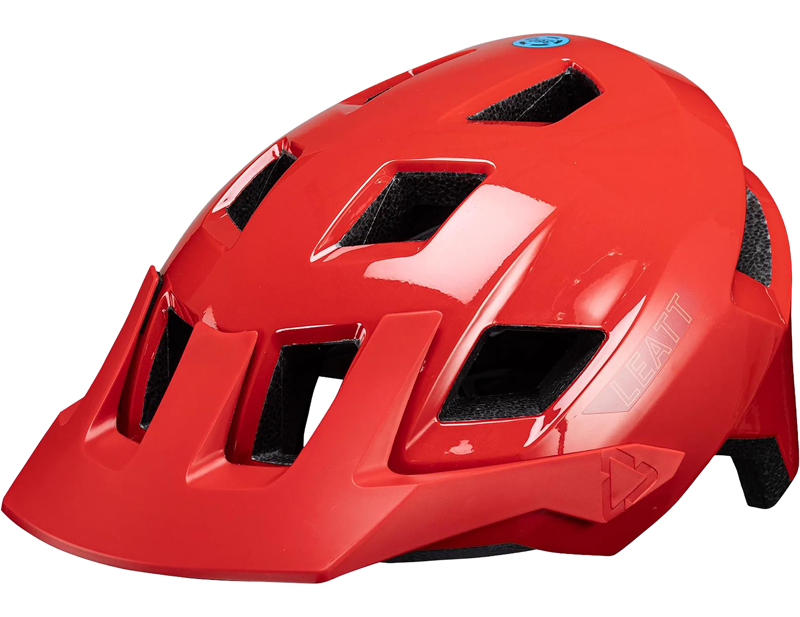 Leatt All Mountain 1.0 MTB Helmet Jr XS 50-54cm in Red