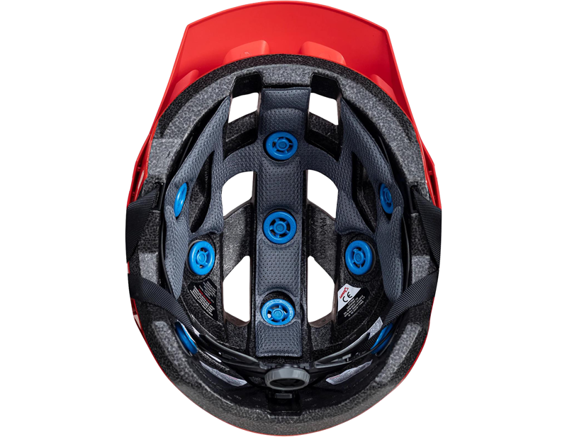 Leatt All Mountain 1.0 MTB Helmet Jr XS 50-54cm in Red-6
