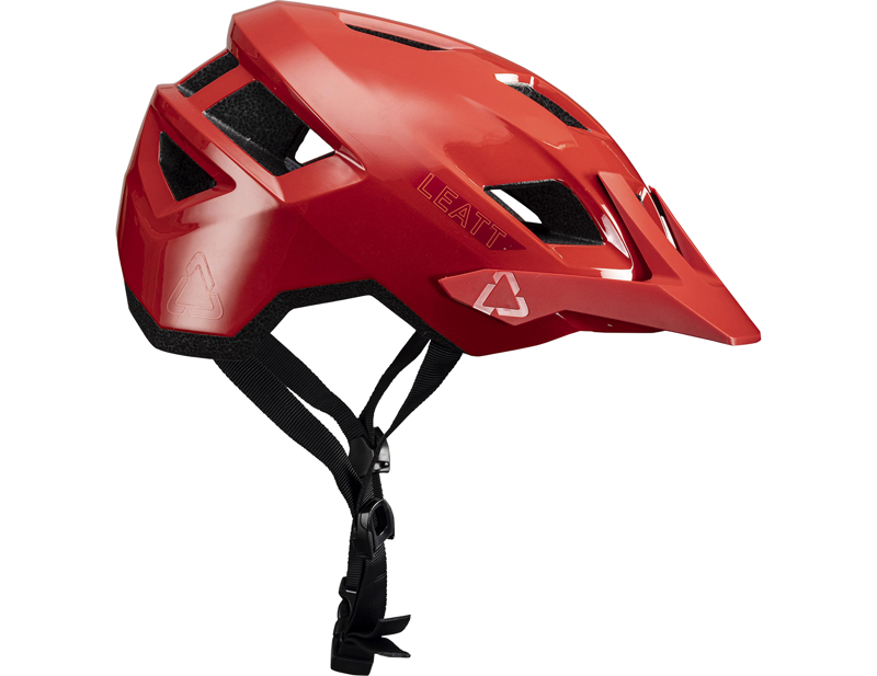 Leatt All Mountain 1.0 MTB Helmet Jr XS 50-54cm in Red-2