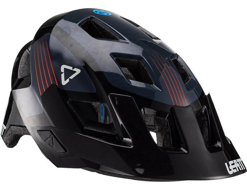 Leatt All Mountain 1.0 MTB Helmet Jr XS 50-54cm in Black-3