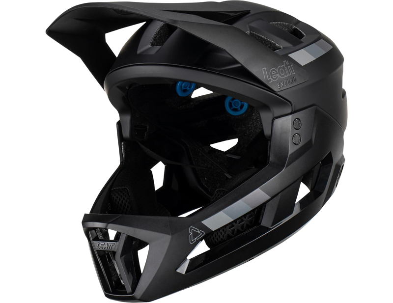 Leatt Enduro 2.0 MTB Helmet Jr XS 50-54cm in Stealth Black/Grey