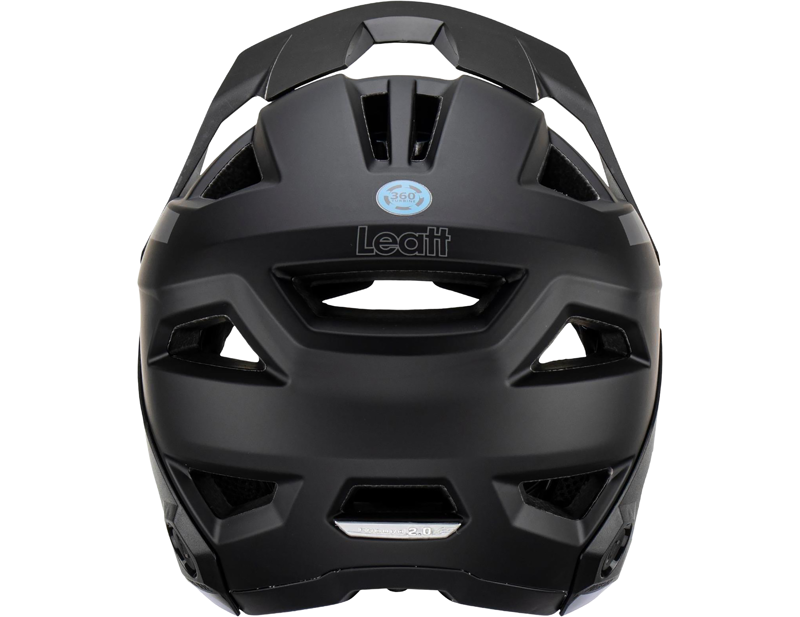 Leatt Enduro 2.0 MTB Helmet Jr XS 50-54cm in Stealth Black/Grey-4