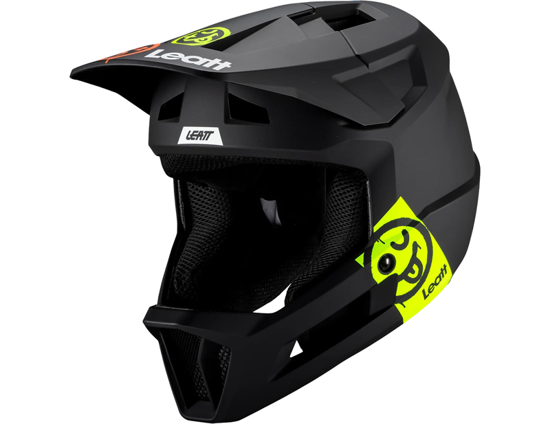 Leatt Gravity 1.0 MTB Helmet Jr in Black