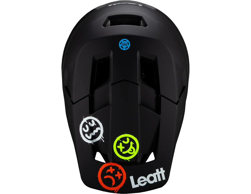 Leatt Gravity 1.0 MTB Helmet Jr in Black-5