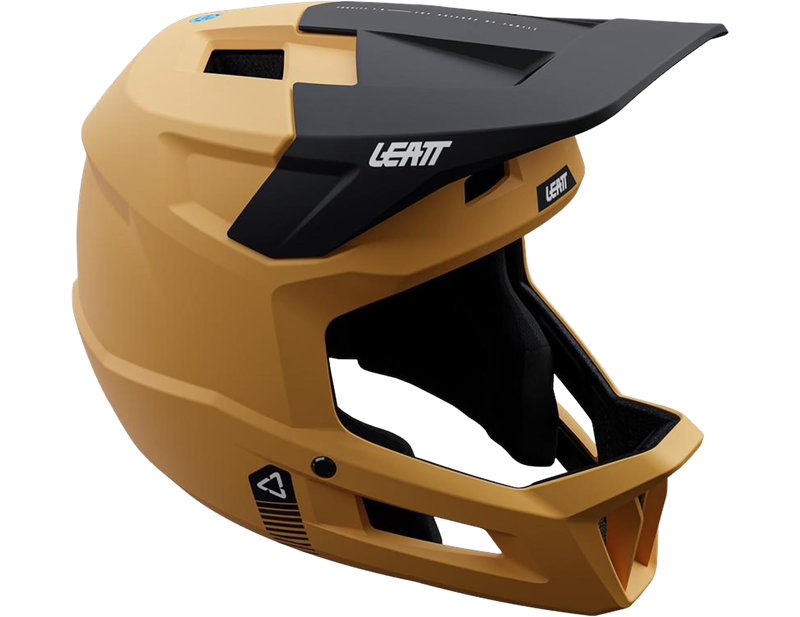 Leatt Gravity 1.0 MTB Helmet Jr in Lager Yellow-2