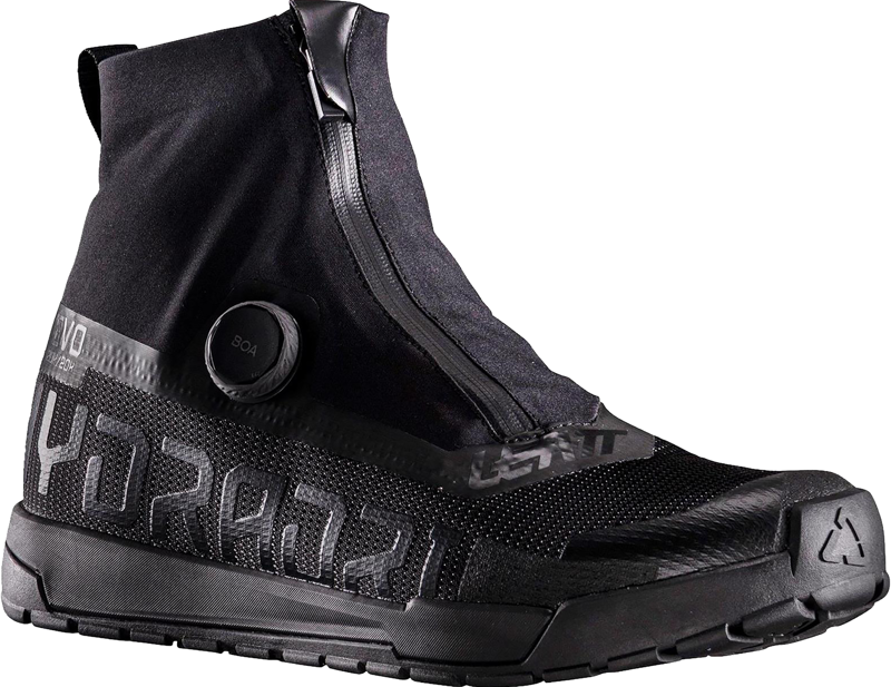Leatt HydraDri ProFlat 7.0 Boa Shoes in Black-2