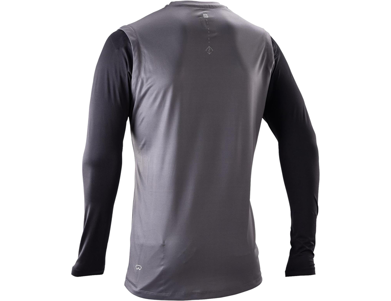 Leatt Gravity 2.0 MTB Long Sleeve Jersey in Graphite Black-1