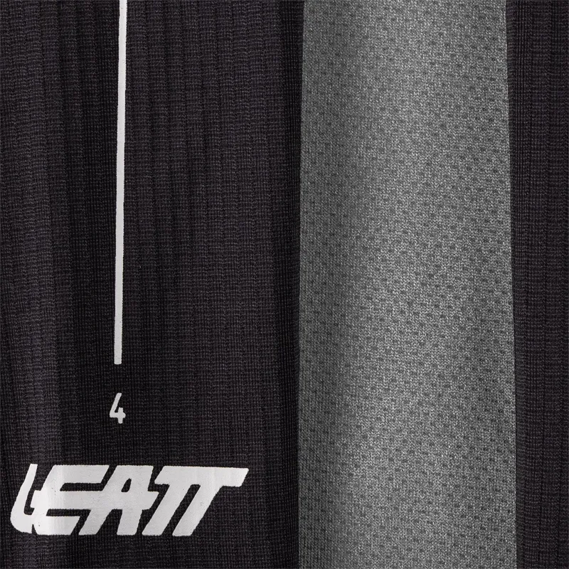Leatt Gravity 2.0 MTB Long Sleeve Jersey in Graphite Black-2