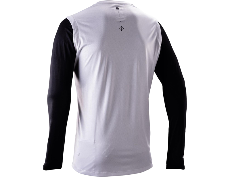 Leatt Gravity 2.0 MTB Long Sleeve Jersey in White-1