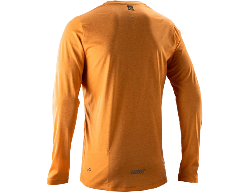 Leatt Gravity 3.0 Jr MTB Long Sleeve Jersey in Lager Yellow-1