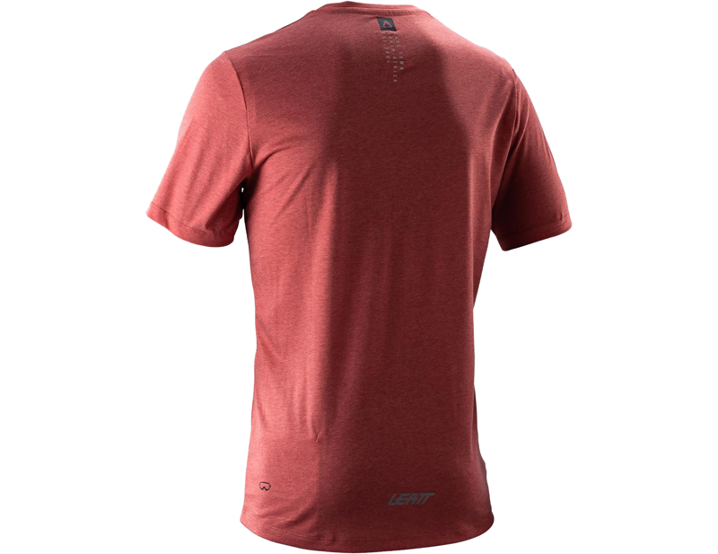 Leatt Gravity 3.0 MTB Short Sleeve Jersey in Dusty Red-1
