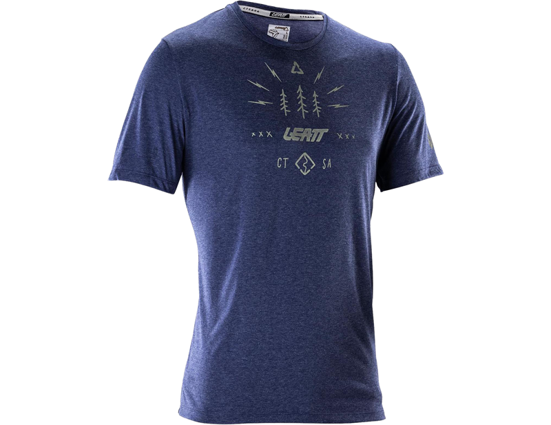 Balfes Bikes Leatt Gravity 3.0 MTB Short Sleeve Jersey in Galaxy Blue | Free postage over £30, £10 off first order, price match & 0% finance.