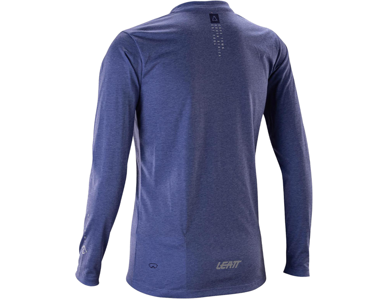 Leatt Gravity 3.0 Women's MTB Long Sleeve Jersey in Cosmic Blue-1
