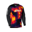Leatt Gravity 4.0 MTB Long Sleeve Jr Jersey in Heatmap Red