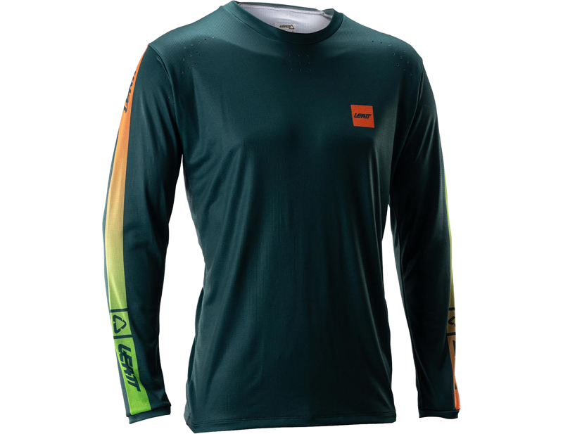 Leatt Gravity 4.0 MTB Long Sleeve Jersey in Spruce Green