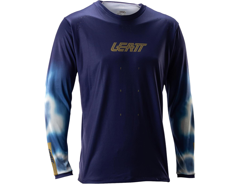 Leatt Gravity 4.0 MTB Long Sleeve Jersey in Galaxy Blue