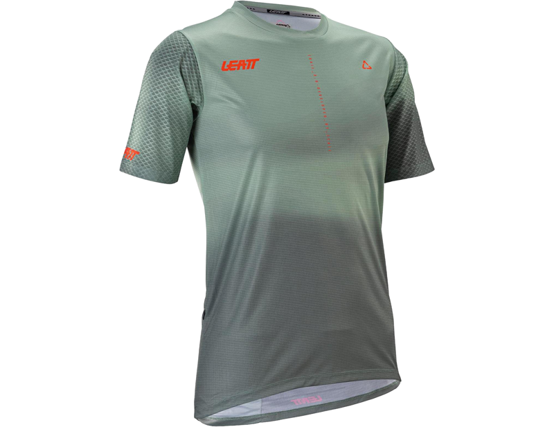 Leatt Trail 3.0 Women's MTB Short Sleeve Jersey in Mist Green