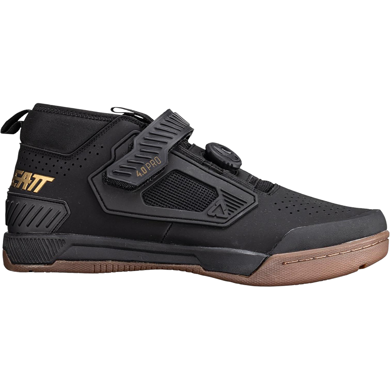 Balfes Bikes Leatt ProClip 4.0 Shoes in Black | Free postage over £30, £10 off first order, price match & 0% finance.
