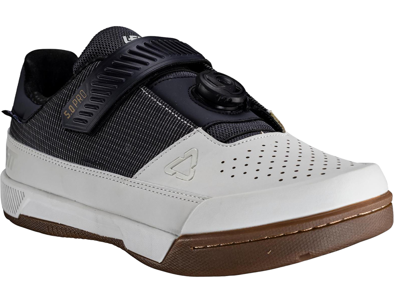 Leatt ProClip 5.0 Shoes in White-2