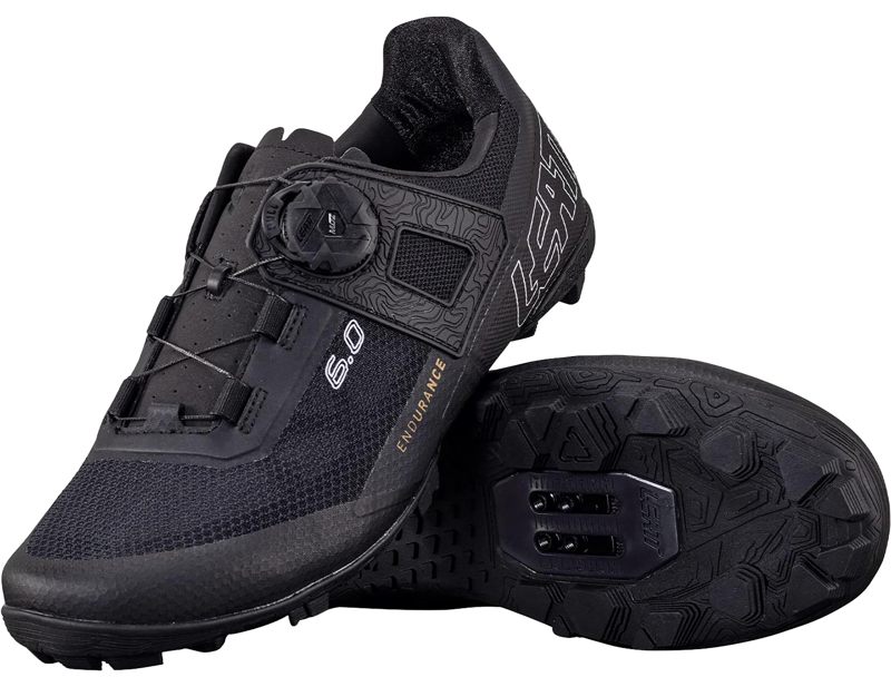 Leatt Endurance Proclip 6.0 Shoes in Black-3