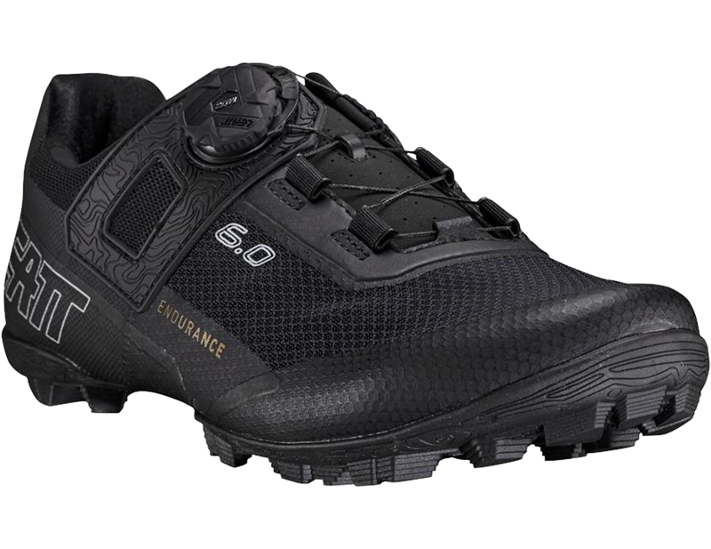 Leatt Endurance Proclip 6.0 Shoes in Black-1