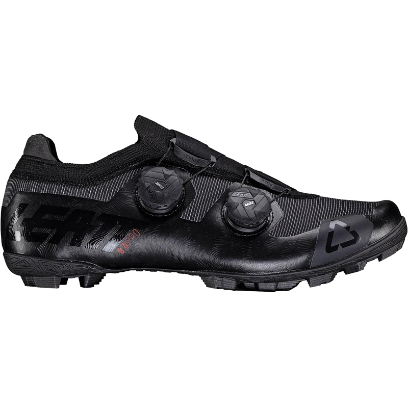Balfes Bikes Leatt ProClip 8.0 Race Shoes in Black | Free postage over £30, £10 off first order, price match & 0% finance.