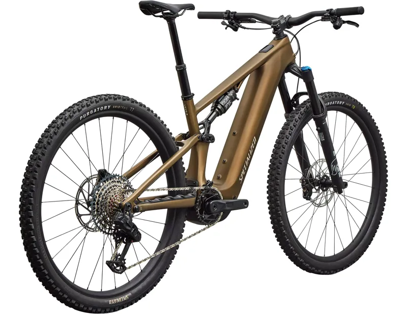 Specialized Levo R Comp Electric Full Suspension Mountain Bike 2026 in Satin Burnt Gold Metallic / Sandstone Metallic-2