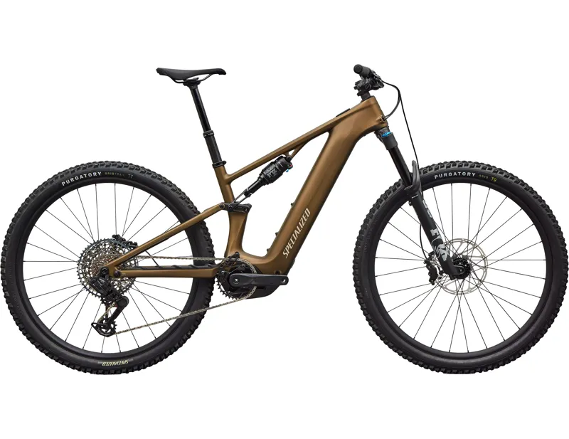 Specialized Levo R Comp Electric Full Suspension Mountain Bike 2026 in Satin Burnt Gold Metallic / Sandstone Metallic