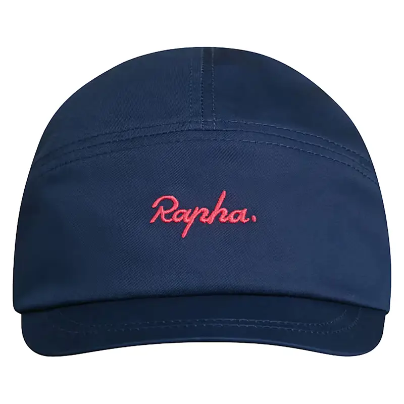 Balfes Bikes Rapha Logo Cap in Navy/Pink | Free postage over £30, £10 off first order, price match & 0% finance.