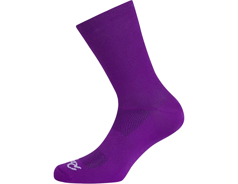 Rapha Logo Socks in Ultraviolet/White-1