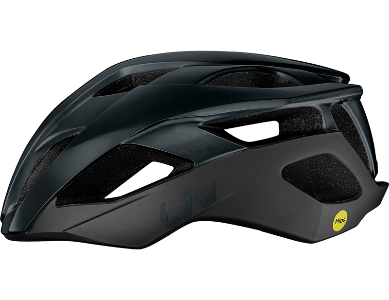 Liv Rev Elite MIPS Helmet in Gloss Stardust Black-3