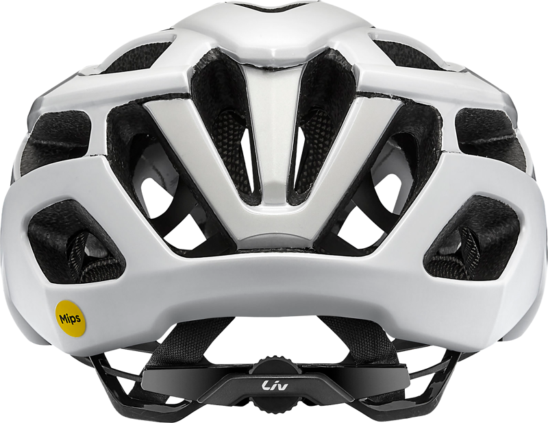 Liv Rev Elite MIPS Helmet in Gloss Unicorn White-5