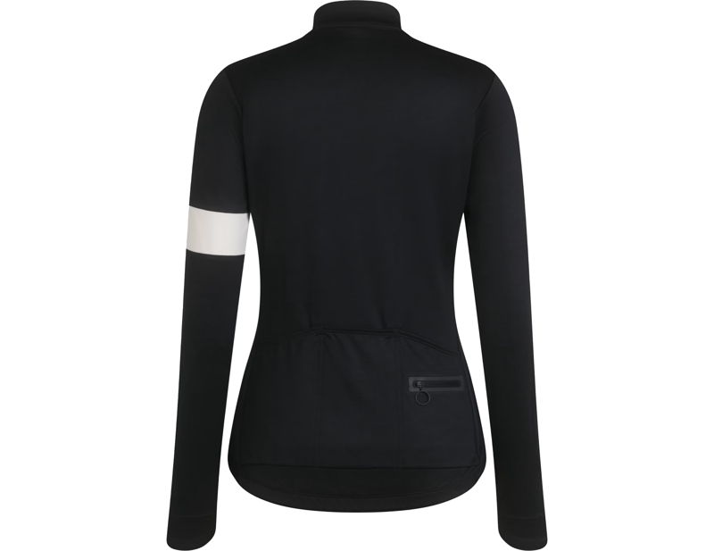 Rapha Women's Classic Long Sleeve Jersey in Black/White-1