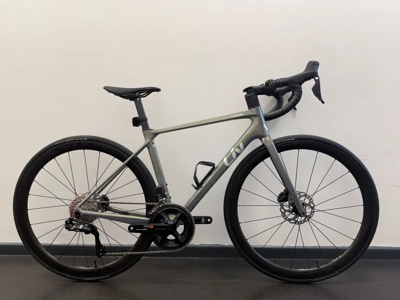 Balfes Bikes EX DISPLAY Liv Langma Advanced Pro 1 Di2 Women's Road Bike Small 2025 in Aurora Noise | Free postage over £30, £10 off first order, price match & 0% finance.