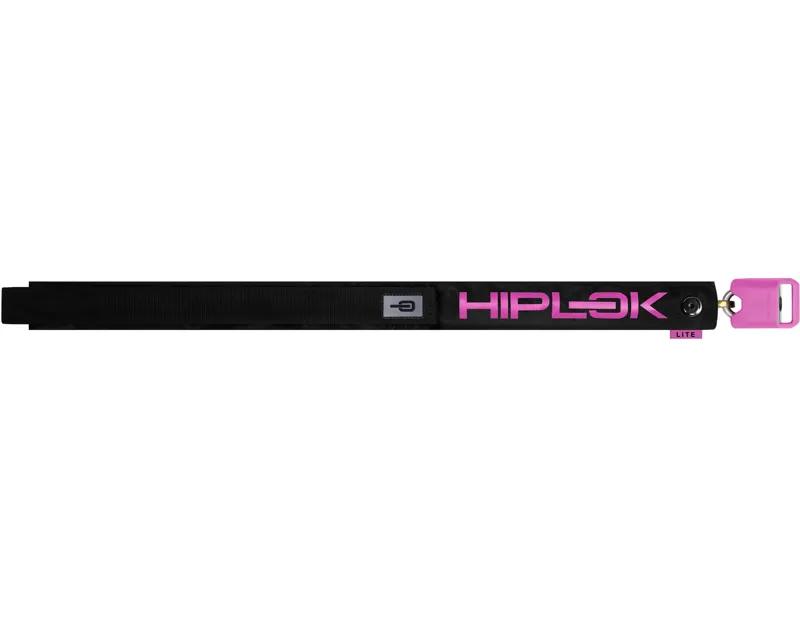 Hiplok Lite Wearable 75cm Chain Lock in Black/Pink-2