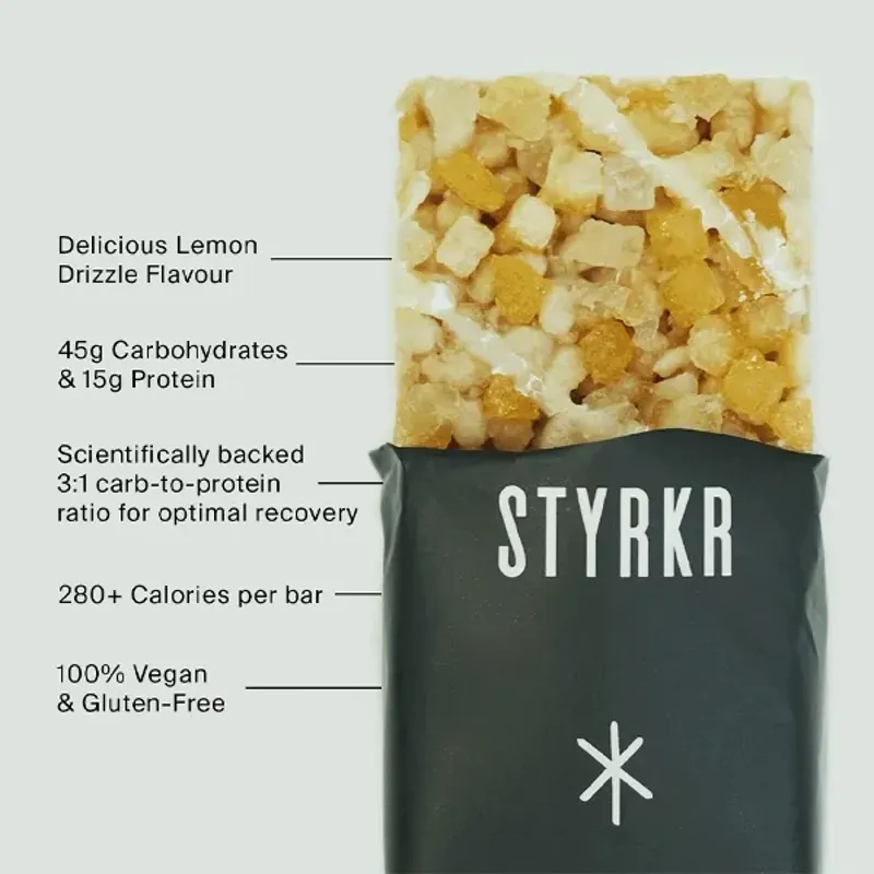 STYRKR BAR+ Recovery Bar in Lemon Drizzle x1-1