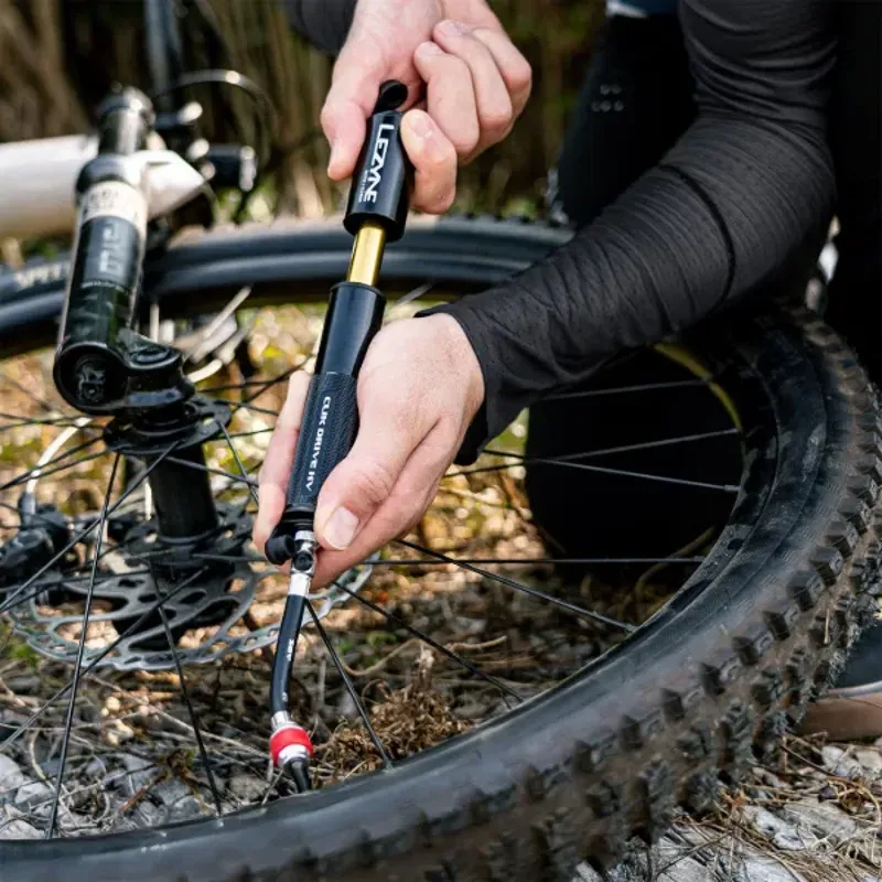 Lezyne Clik Drive HV pump in black-2