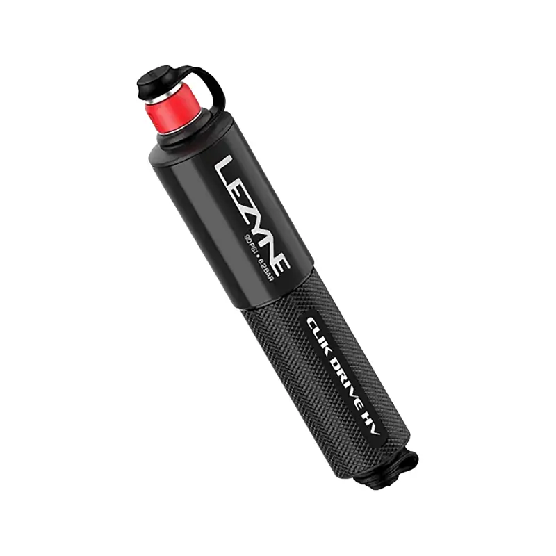 Balfes Bikes Lezyne Clik Drive HV pump in black | Free postage over £30, £10 off first order, price match & 0% finance.