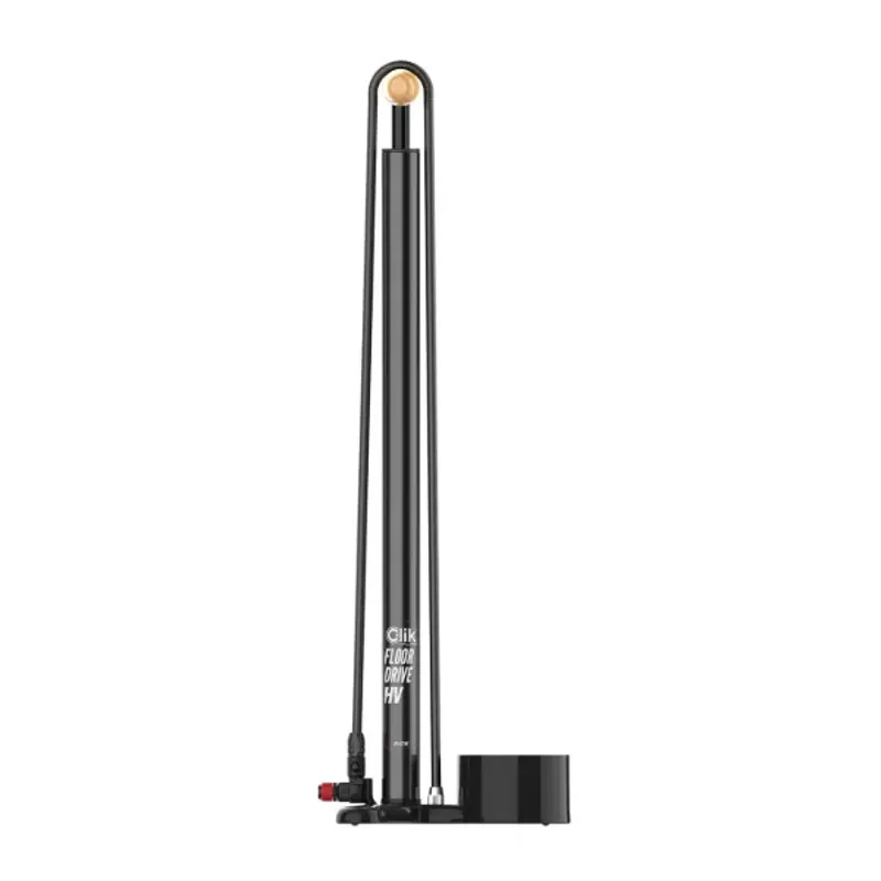 Lezyne Clik Floor Drive HV pump in black-1
