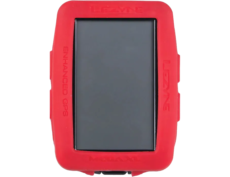 Balfes Bikes Lezyne Mega XL GPS Cover in Red | Free postage over £30, £10 off first order, price match & 0% finance.