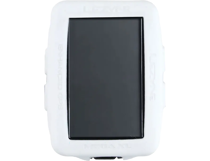 Balfes Bikes Lezyne Mega XL GPS Cover in White | Free postage over £30, £10 off first order, price match & 0% finance.