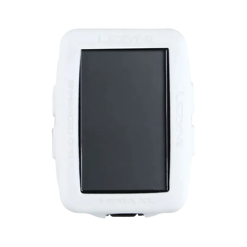 Balfes Bikes Lezyne Mega XL GPS Cover in White | Free postage over £30, £10 off first order, price match & 0% finance.