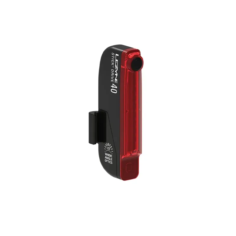 Lezyne Stick+ Drive Rear Light in Black-1