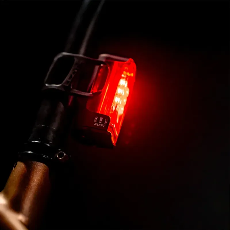 Lezyne Strip Pro Ai Alert 400+ Rear Light in Black-5