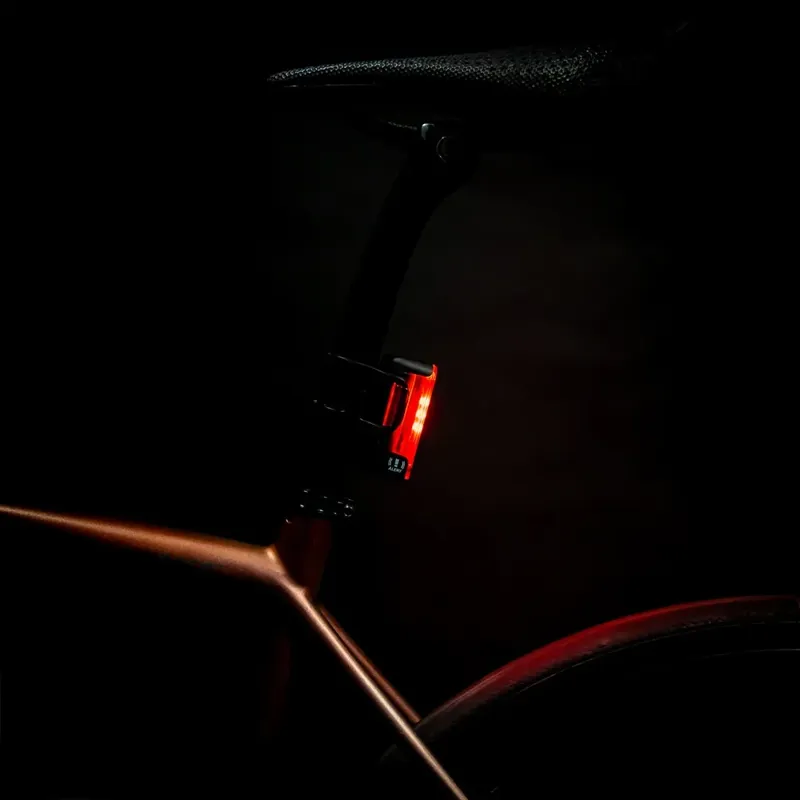 Lezyne Strip Pro Ai Alert 400+ Rear Light in Black-6