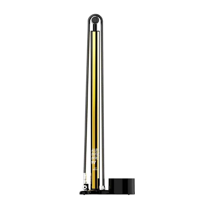 Lezyne 18K Digital Drive With Presta Pro Head Floor Pump in Gold-1