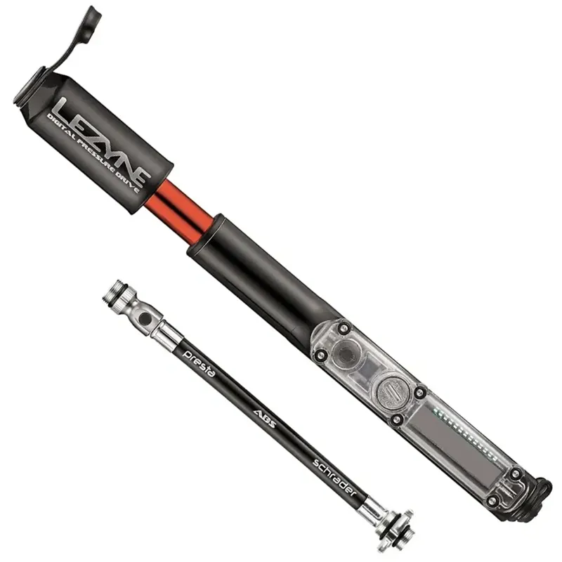 Lezyne Digital Pressure Drive Hand Pump in Black-2