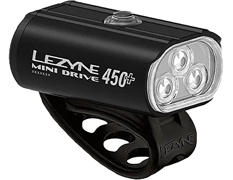Lezyne Mini Drive 450+ / KTV+ Drive Light Set in Black-1