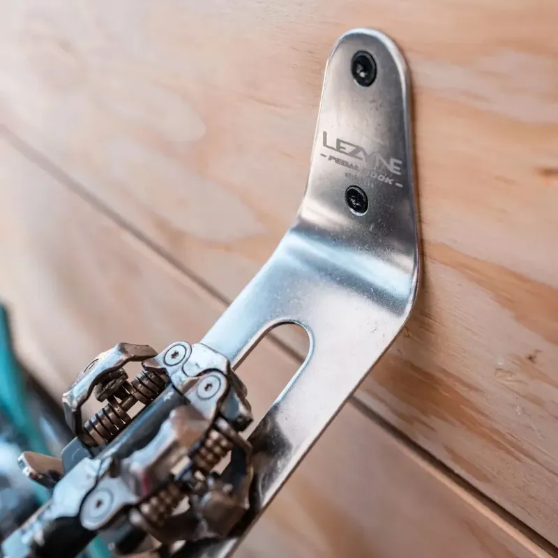 Lezyne Stainless Pedal Hook in Silver-4