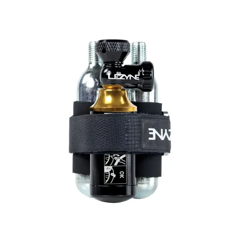 Lezyne Tubeless CO2 Blaster 2x 20g Cartridges in Black-1